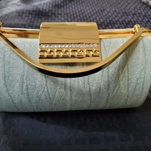 Purse Vintage Evening Hard Shell Glittery